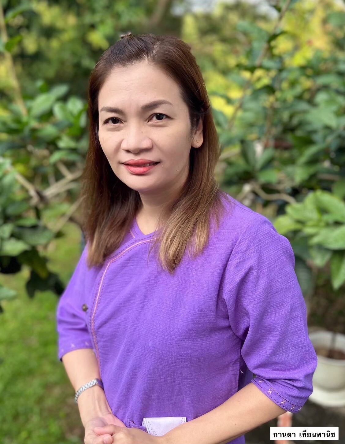 นางกานดา  เทียนพานิช